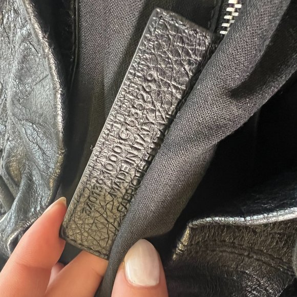 Balenciaga Black City Moto Traveller Backpack Bag - Picture 5 of 8